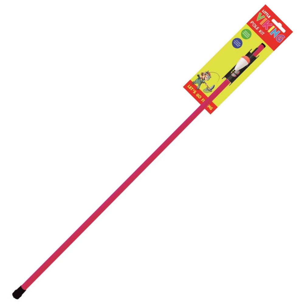 Kinetic Little Viking Pole Kit 3m - Kopfrute Fuchsia - 3m