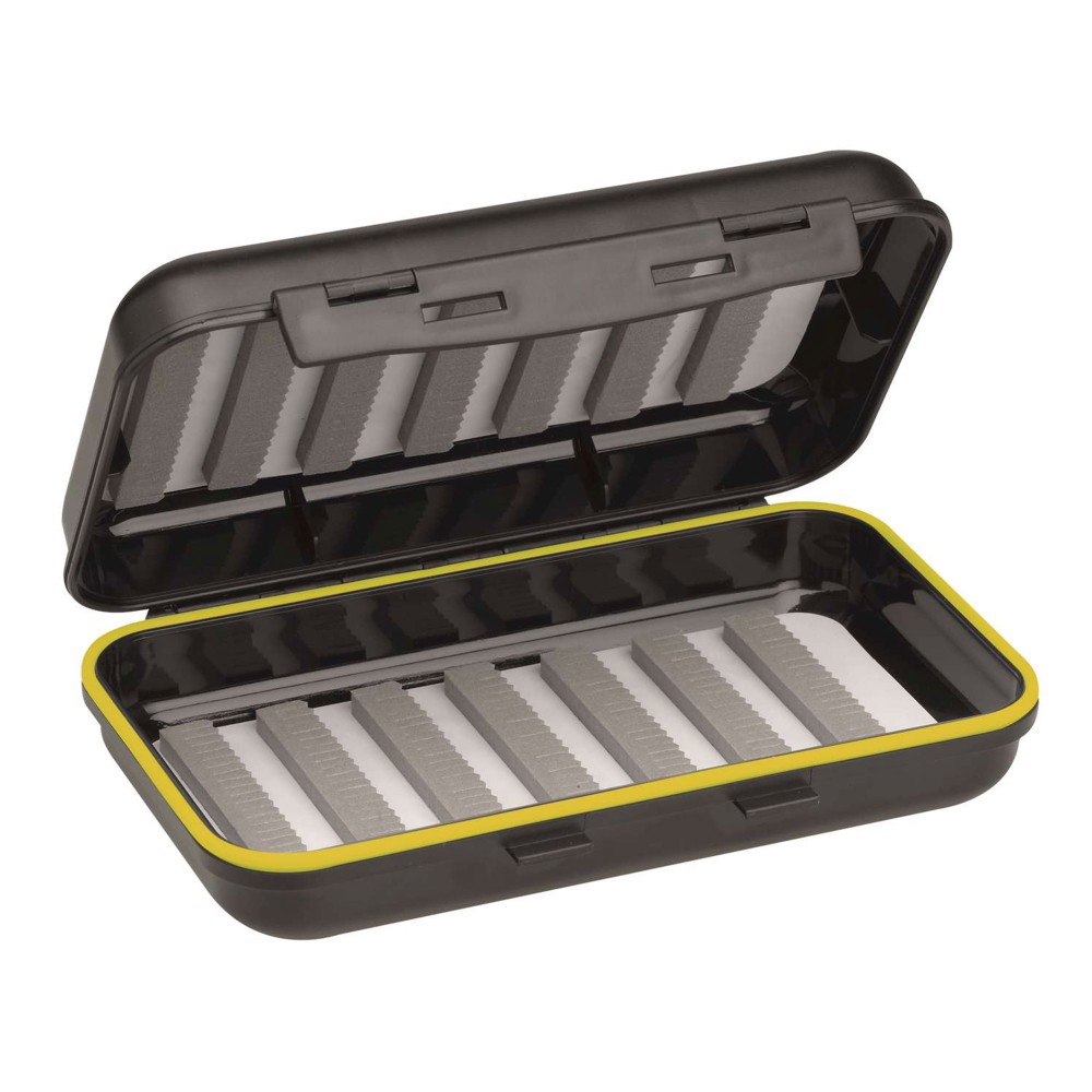 Kinetic Champer Fly Box - Fleigenbox Black - L - 16,6x10x4,2cm - 1 Stück