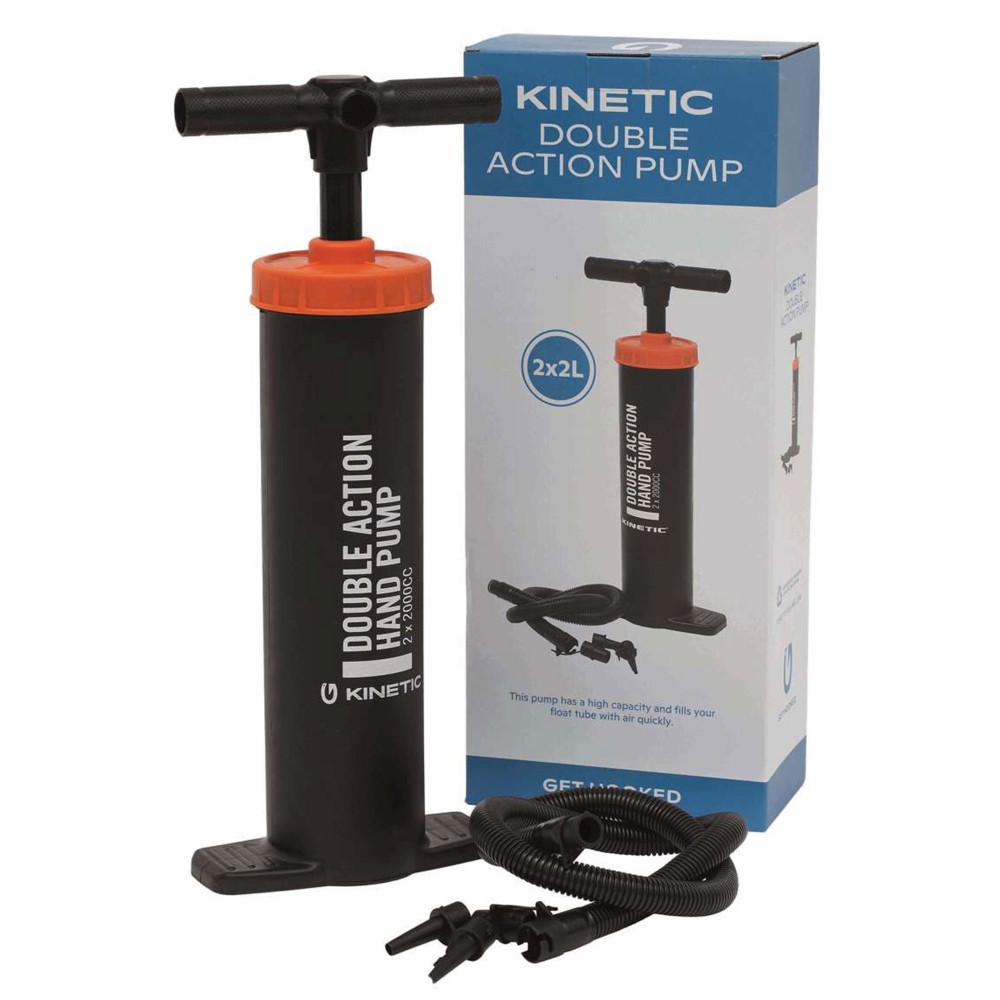 Kinetic Double Action Pump 2x2L - Pumpe Black/Orange - 21x49cm - 1 Stück