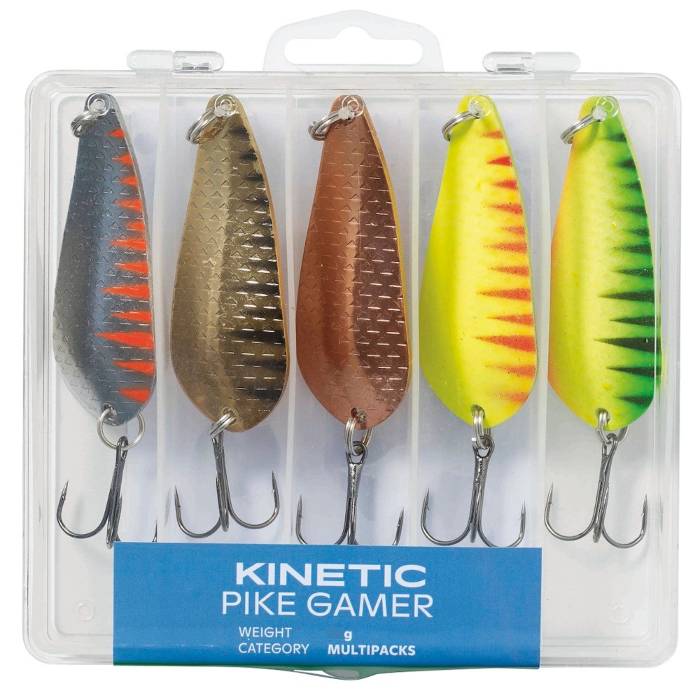 Kinetic Pike Gamer - Blinker Mix - 28g - 5 Stück