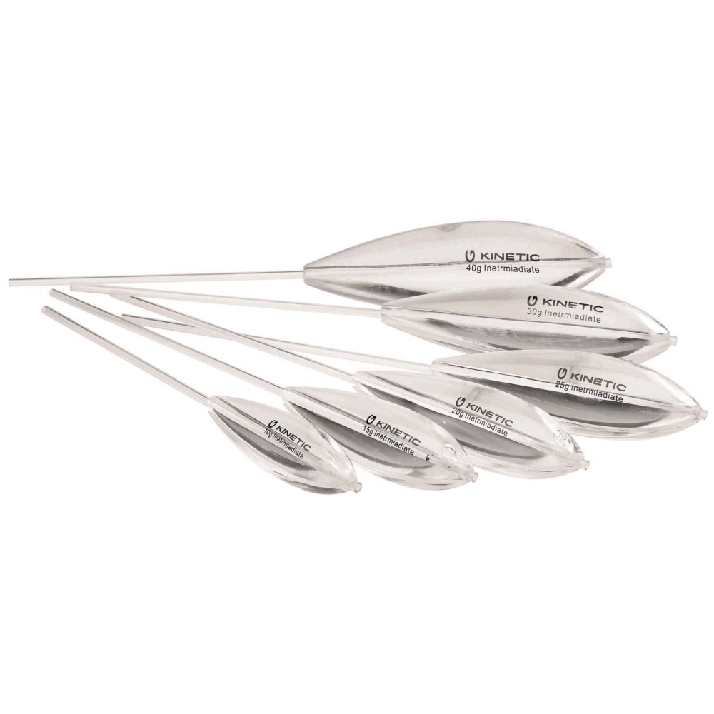 Kinetic Bombette Slow Sinking - Sbirolino Clear - 40g - 1 Stück