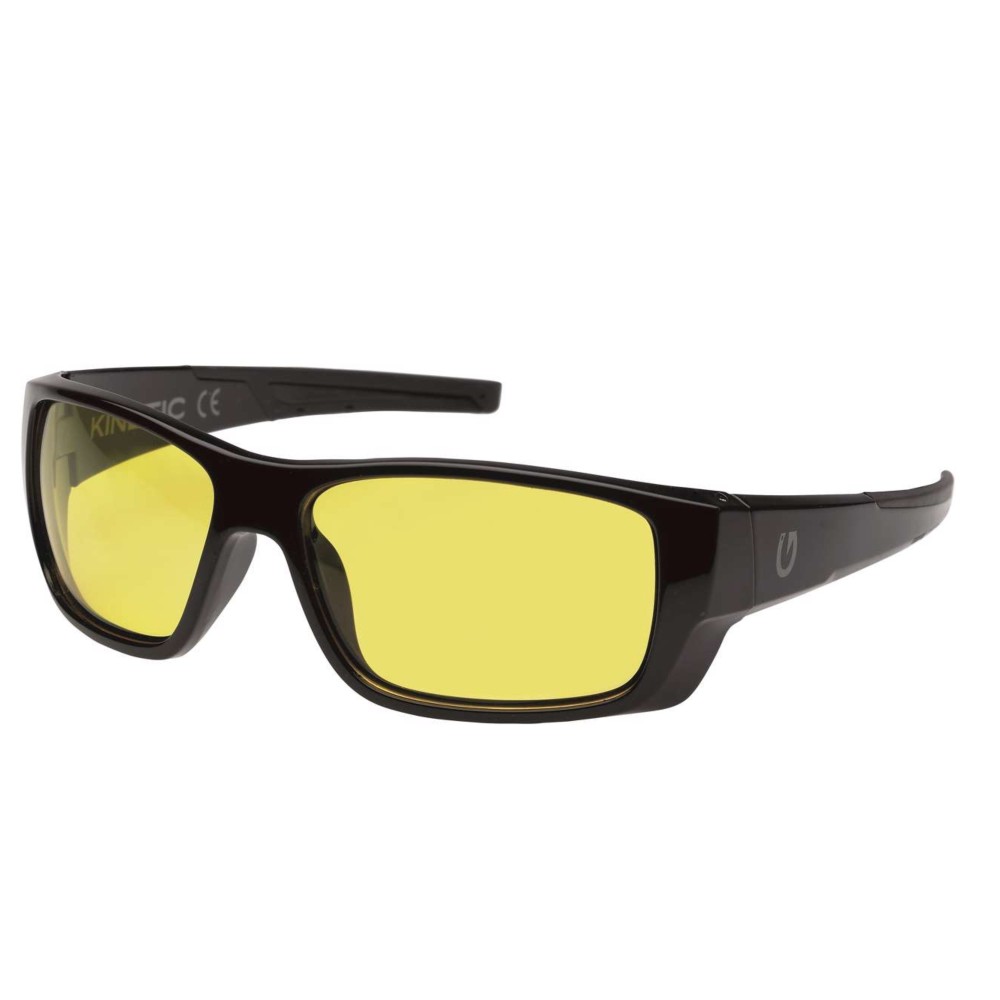Kinetic Baja Snook - Polbrille Black - Yellow TAC Polarized