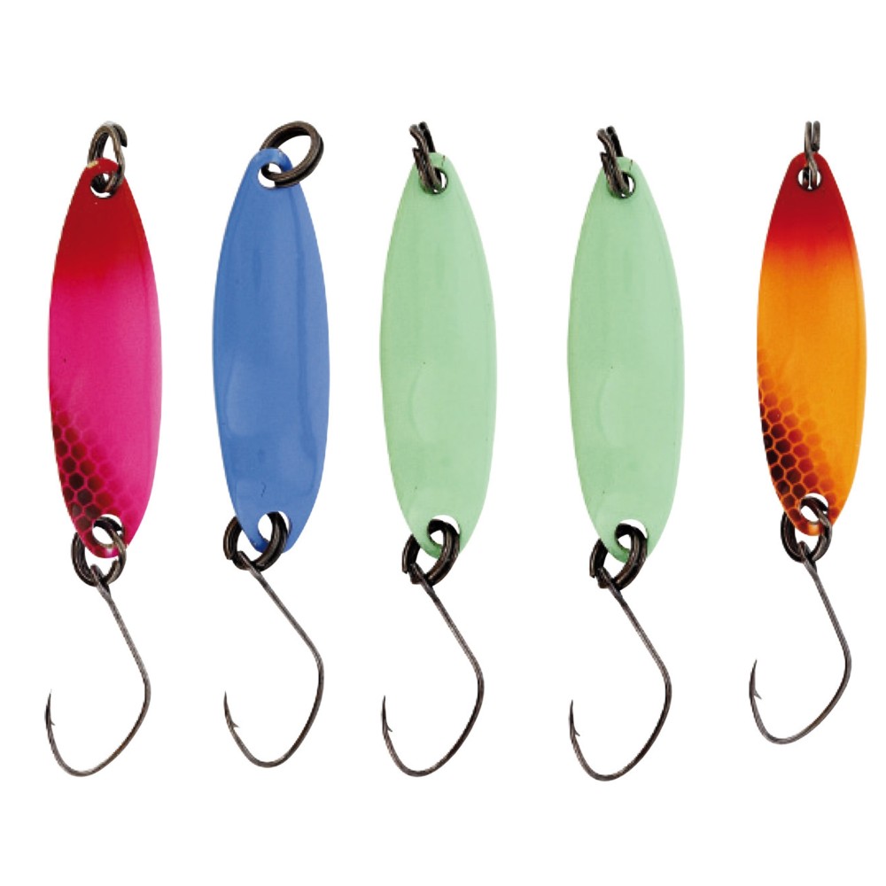 Kinetic Ayu Multipack Spoon - Blinker Mix - 3,6g - 5 Stück