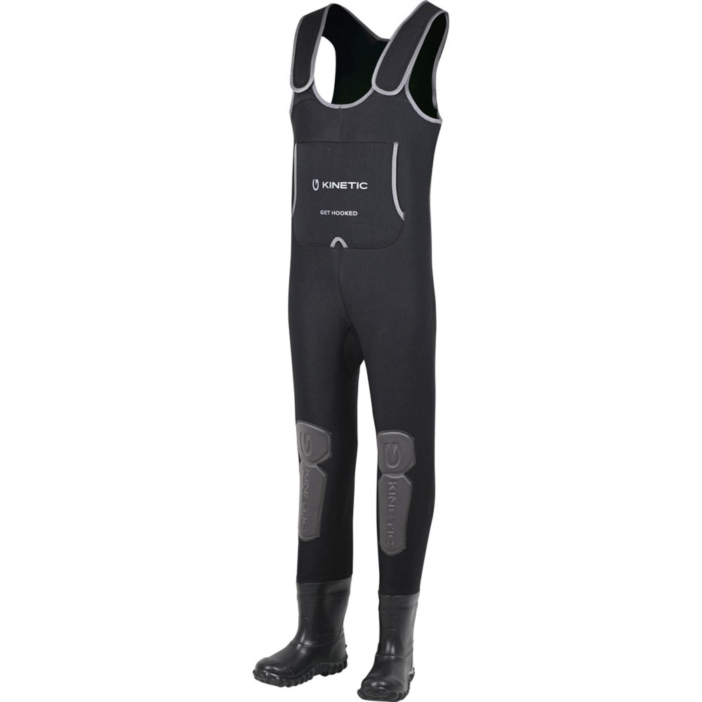 Kinetic Neobreeze Bootfoot Waders - Wathose Black - 44-45 - 1 Stück
