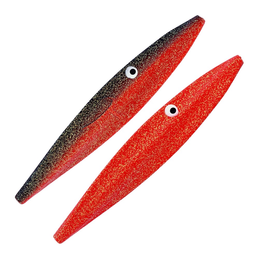 Westin Twister Coast - Küstenblinker Fl. Red/Black - 8,1cm - 13g