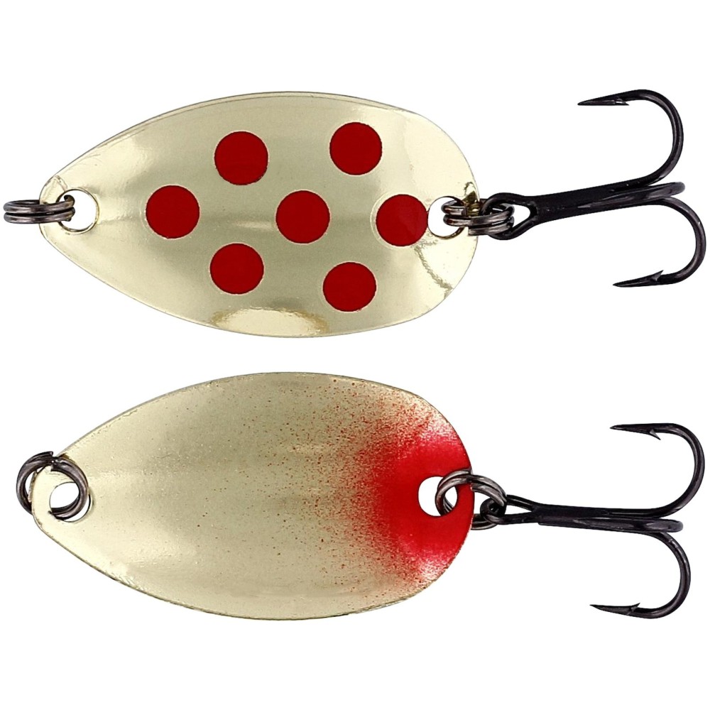 Westin Fidusen - Spoon Gold/Red Dots (Metallic) - 3,2cm - 2,8g - 1 Stück