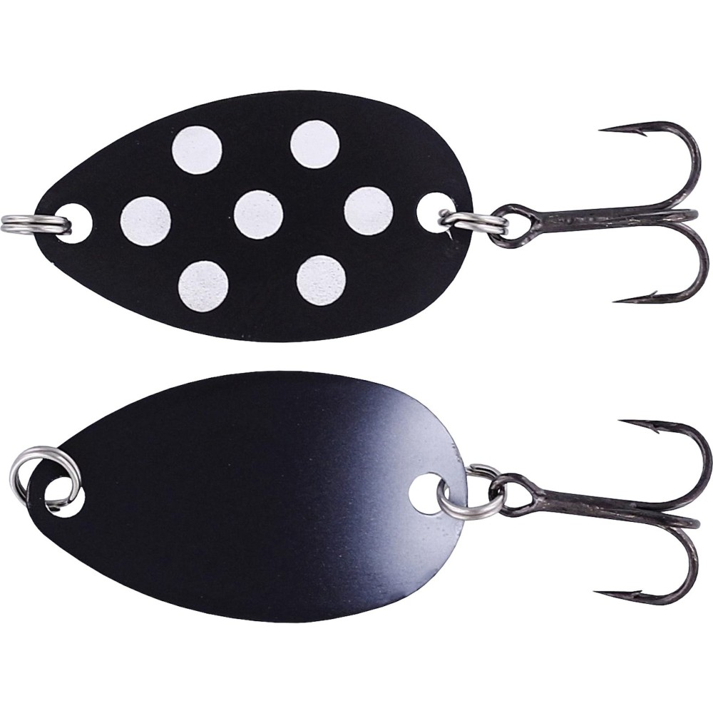 Westin Fidusen - Spoon Black/White (Glow) Dots - 3,2cm - 2,8g - 1 Stück