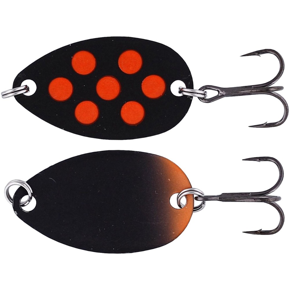 Westin Fidusen - Spoon Black/Orange Dots - 3,2cm - 2,8g - 1 Stück