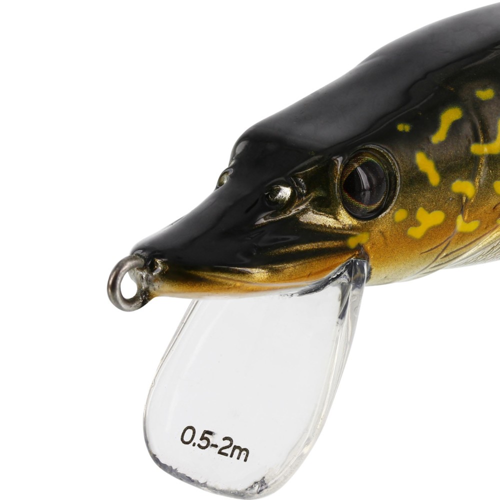 Westin Mike The Pike Crankbait - Wobbler 14cm - Metal Pike - 30g - 1 Stück