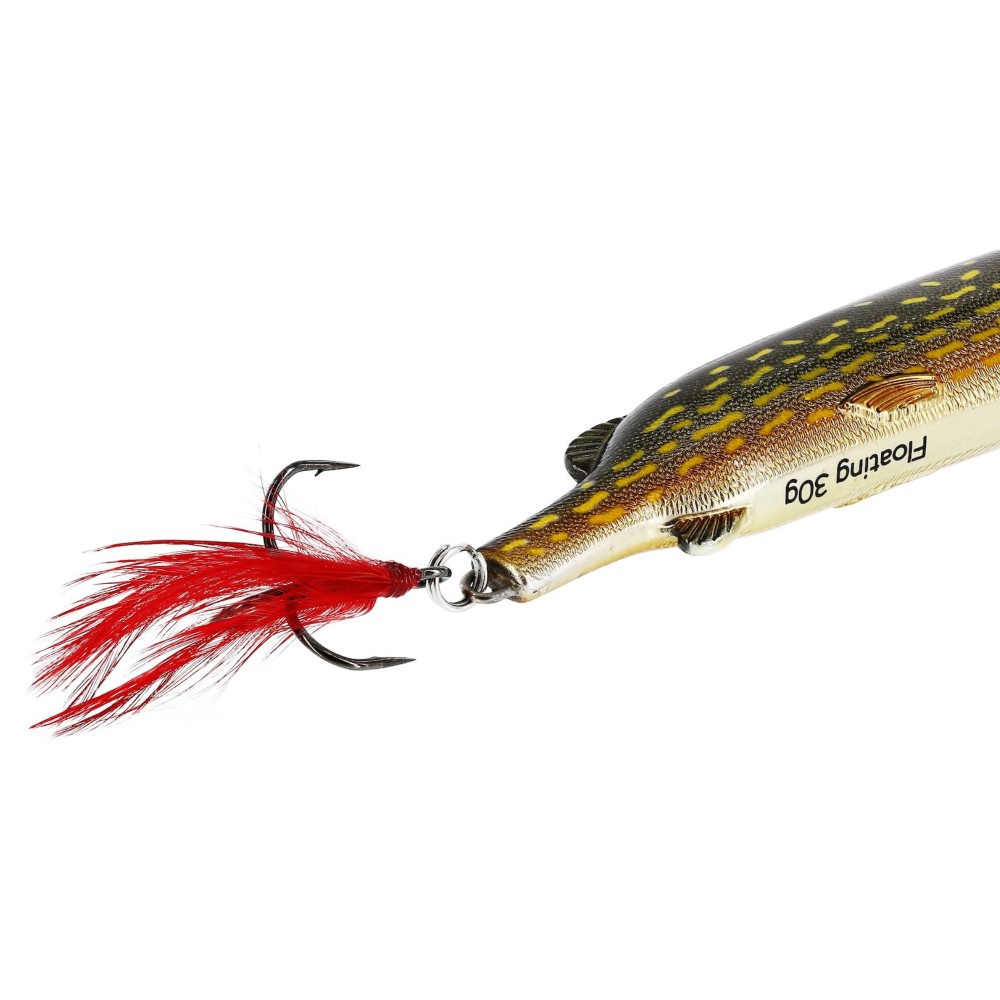 Westin Mike The Pike Crankbait - Wobbler 14cm - Crazy Firetiger - 30g - 1 Stück