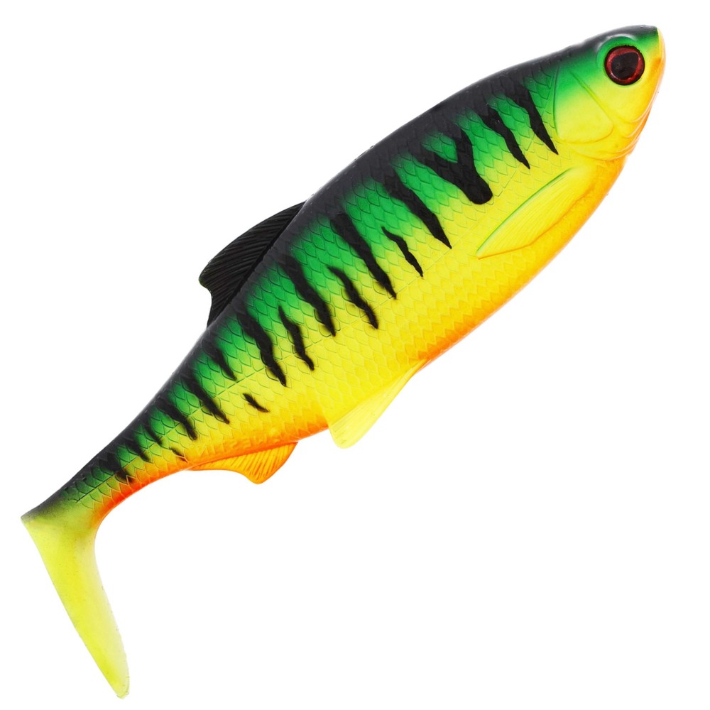 Westin Ricky the Roach Shadtail - Gummifisch Firetiger - 18cm - 85g
