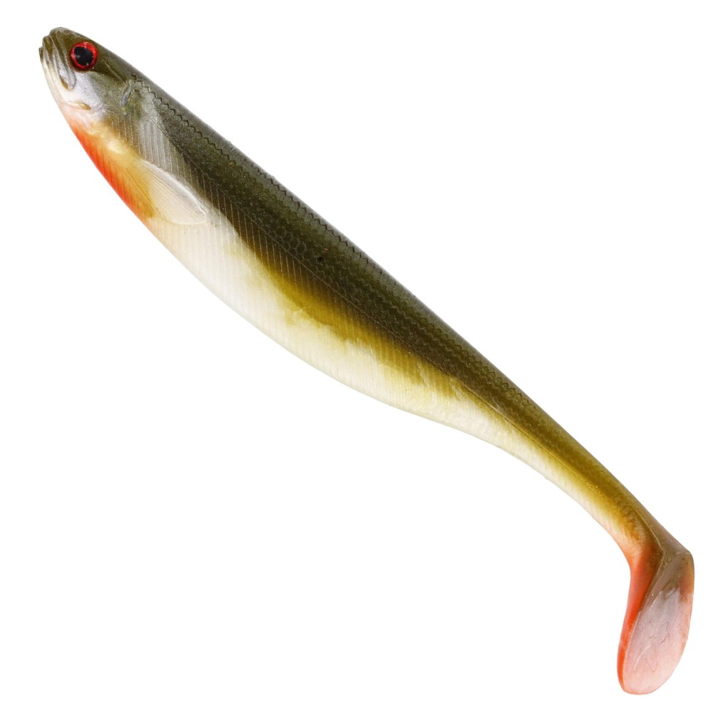 Westin Shadteez Slim - Gummifisch Bass Orange - 12cm - 10g - 2 Stück