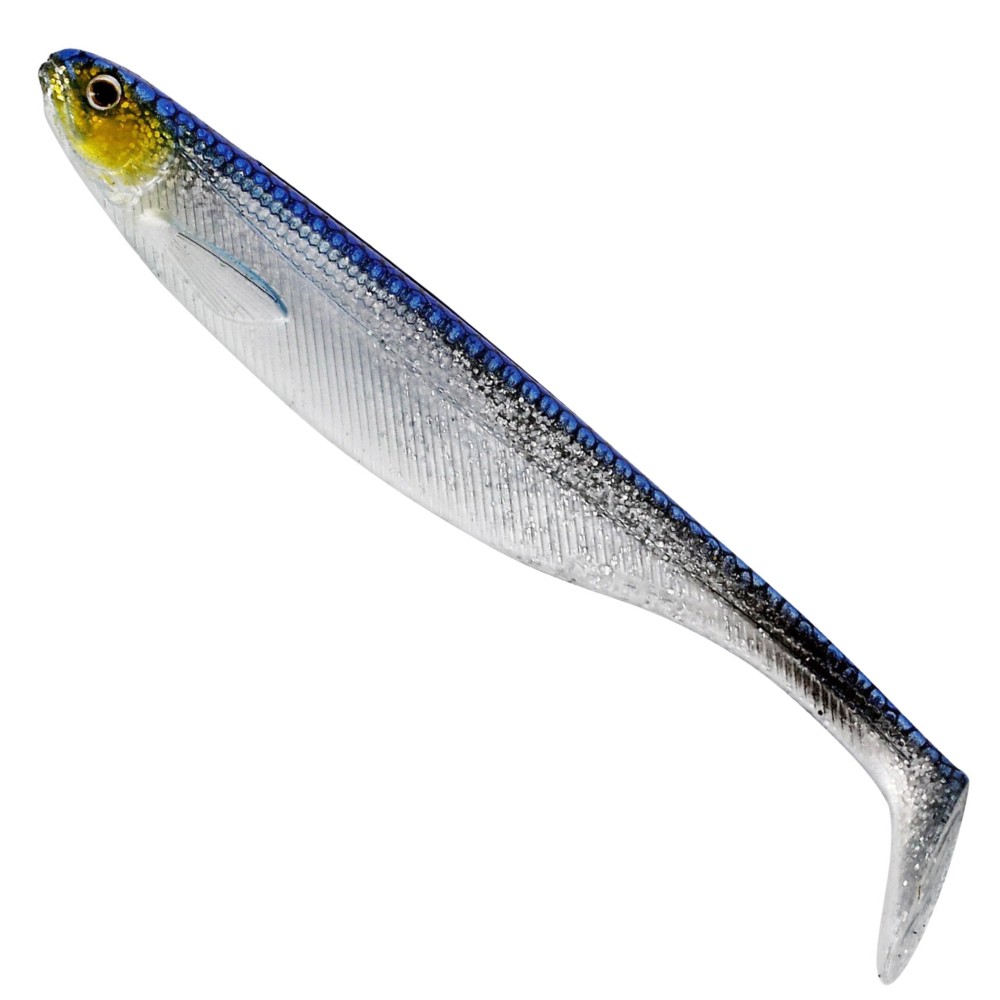 Westin Shadteez Slim - Gummifisch Blue Headlight - 12cm - 10g - 2 Stück