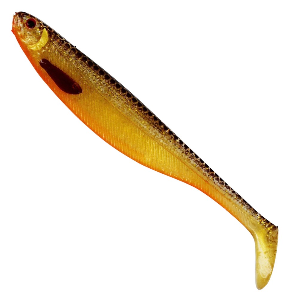 Westin Shadteez Slim - Gummifisch Gold Rush - 12cm - 10g - 2 Stück