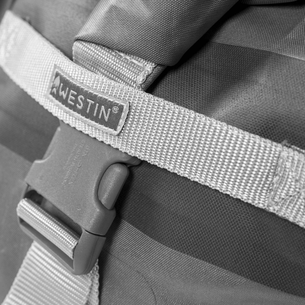 Westin W6 Roll-Top Duffelbag - Seesack Silver/Grey - Large