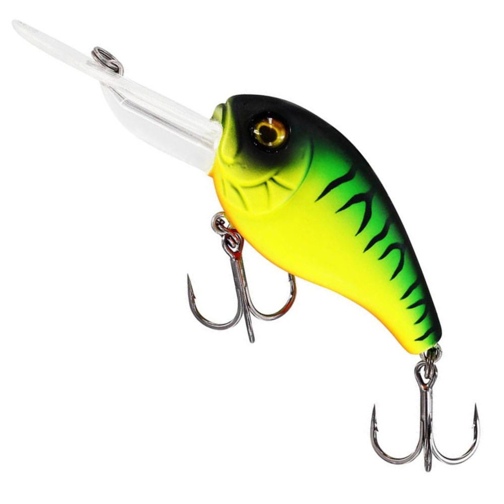 Westin Megabite DR Crankbait - Wobbler Firetiger - 6cm - 19g - floating - 1 Stück