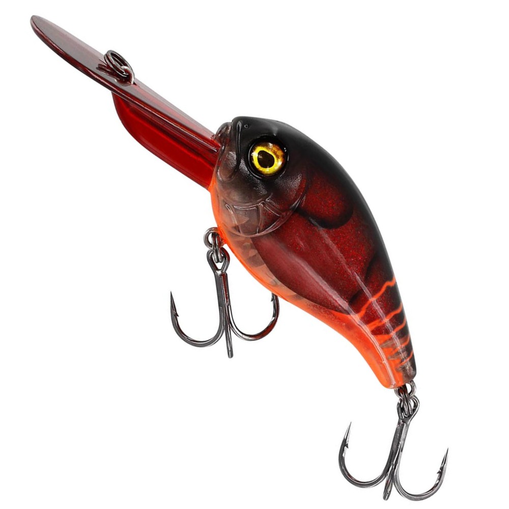 Westin Megabite DR Crankbait - Wobbler 3D Fire Craw - 6cm - 19g - floating - 1 Stück
