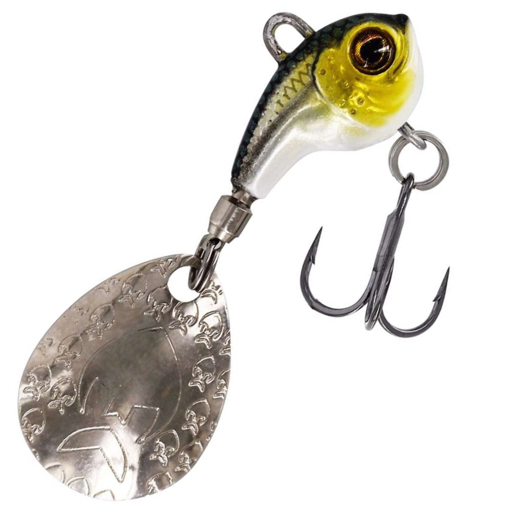Westin DropBite Tungsten Spin Tail Jig - Jigspinner Headlight - 2cm - 13g