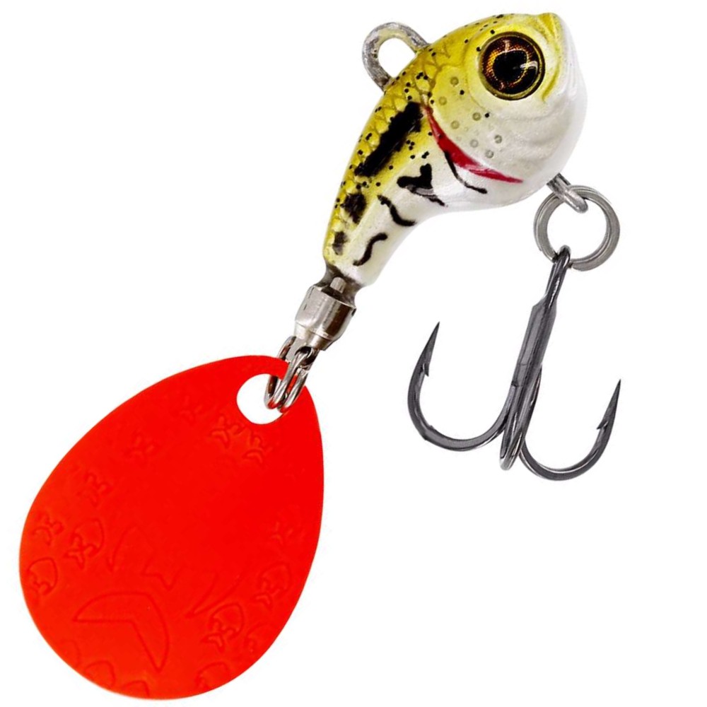 Westin DropBite Tungsten Spin Tail Jig - Jigspinner Pearl Stickleback - 1,6cm - 7g