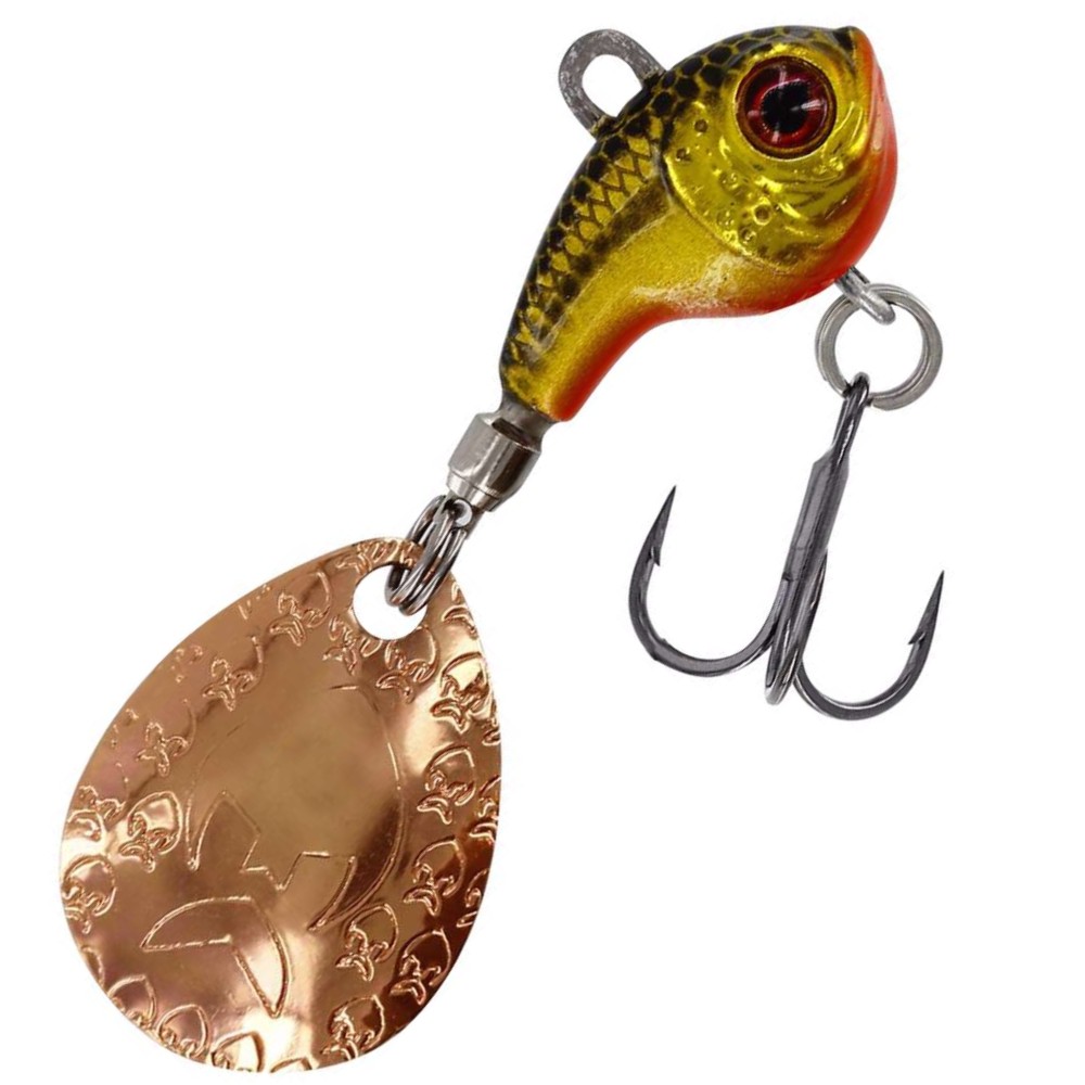 Westin DropBite Tungsten Spin Tail Jig - Jigspinner Gold Rush - 2,2cm - 18g