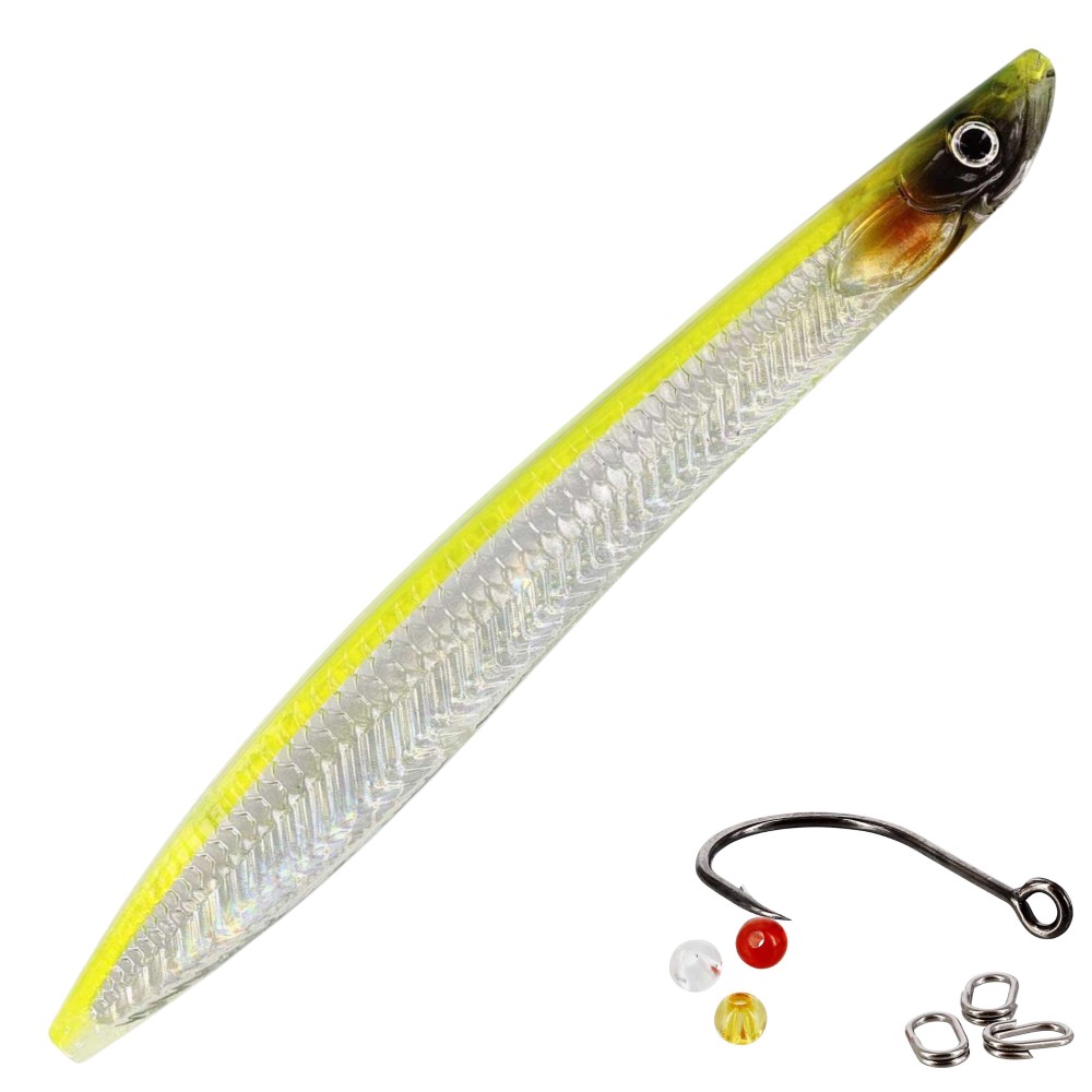 Westin Sandy Inline - Inlineblinker 3D Yellow Ayu - 9,5cm - 14g