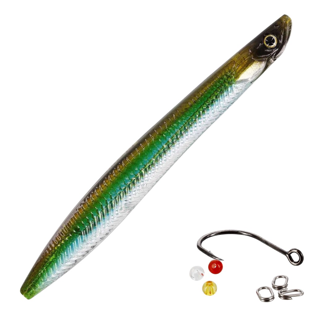 Westin Sandy Inline - Inlineblinker UV Transparent Minnow - 9,5cm - 14g
