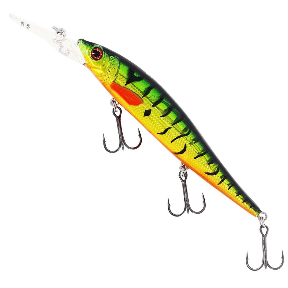 Westin Jerkbite MR 11cm 15g - Wobbler Firetiger Flash - suspending - 11cm - 15g - 1 Stück