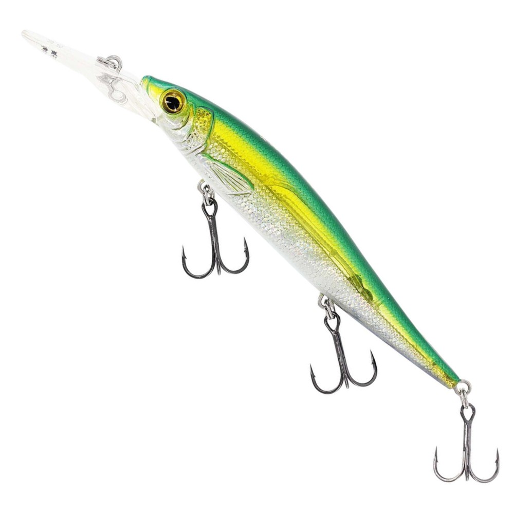 Westin Jerkbite MR 11cm 15g - Wobbler Olive Minnow - suspending - 11cm - 15g - 1 Stück