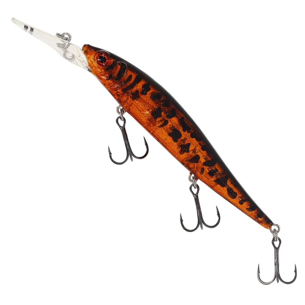 Westin Jerkbite MR 11cm 15g - Wobbler Motoroil Burbot - suspending - 11cm - 15g - 1 Stück