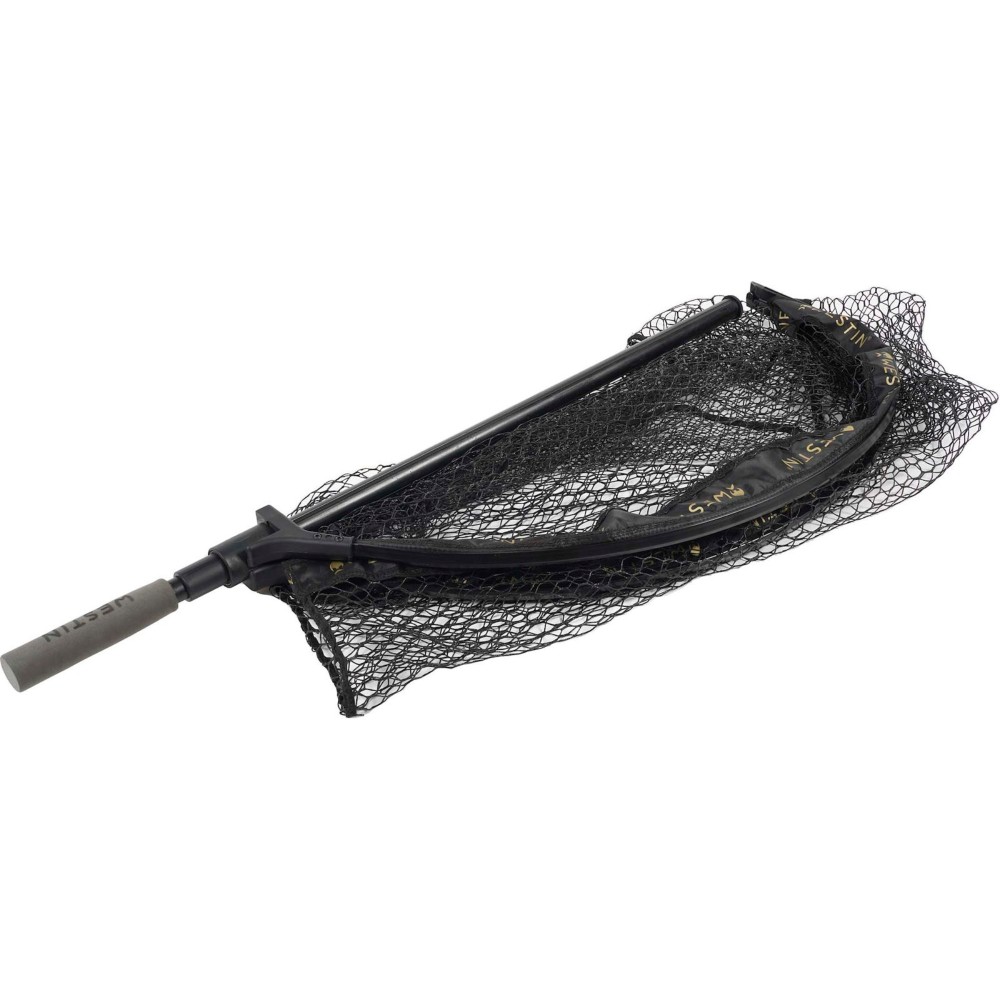 Westin W3 C&R Foldable Landing Net - Raubfischkescher Black - 83x75x105/165cm - 1 Stück