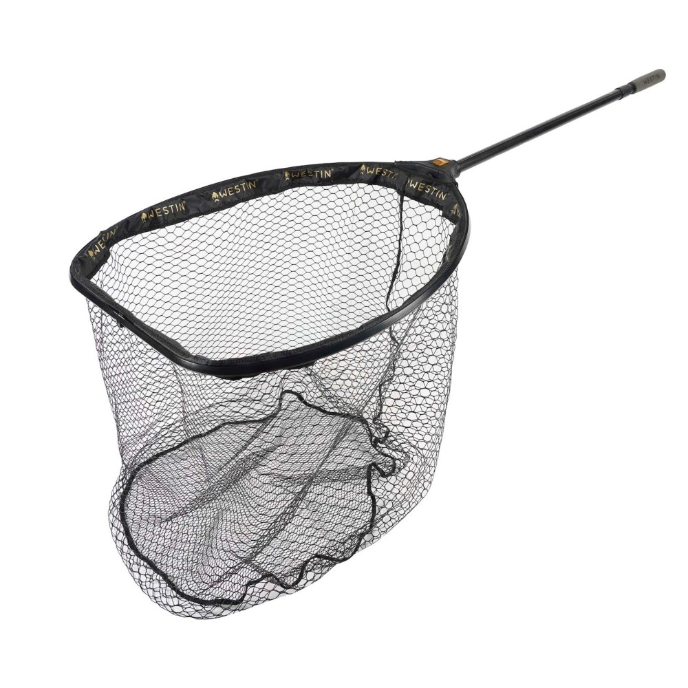 Westin W3 C&R Foldable Landing Net - Raubfischkescher Black - 83x75x105/165cm - 1 Stück