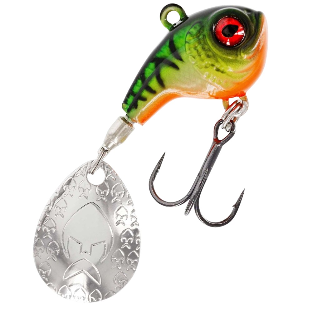 Westin Dropbite Spin Tail Jig - Jigspinner Firetiger - 3,4cm - 17g - 1 Stück