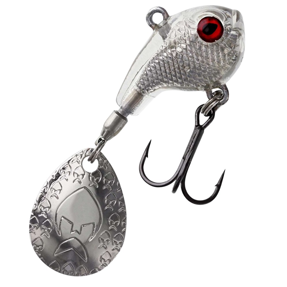 Westin Dropbite Spin Tail Jig - Jigspinner Crystal - 3,4cm - 17g - 1 Stück