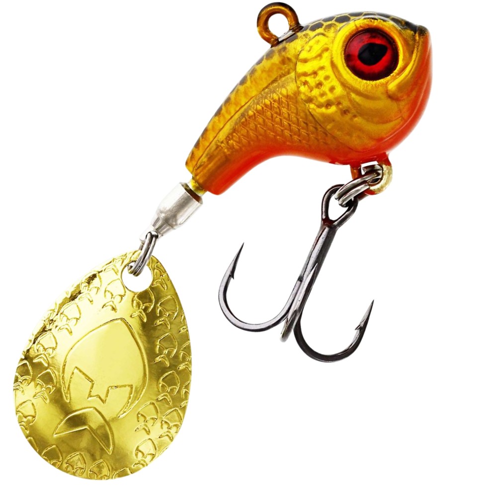 Westin Dropbite Spin Tail Jig - Jigspinner Gold Rush - 3,4cm - 17g - 1 Stück