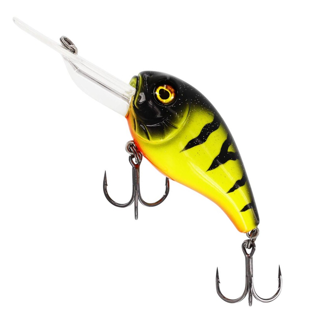 Westin Megabite DR Crankbait - Wobbler Fire Perch - 7cm - 30g - floating - 1 Stück