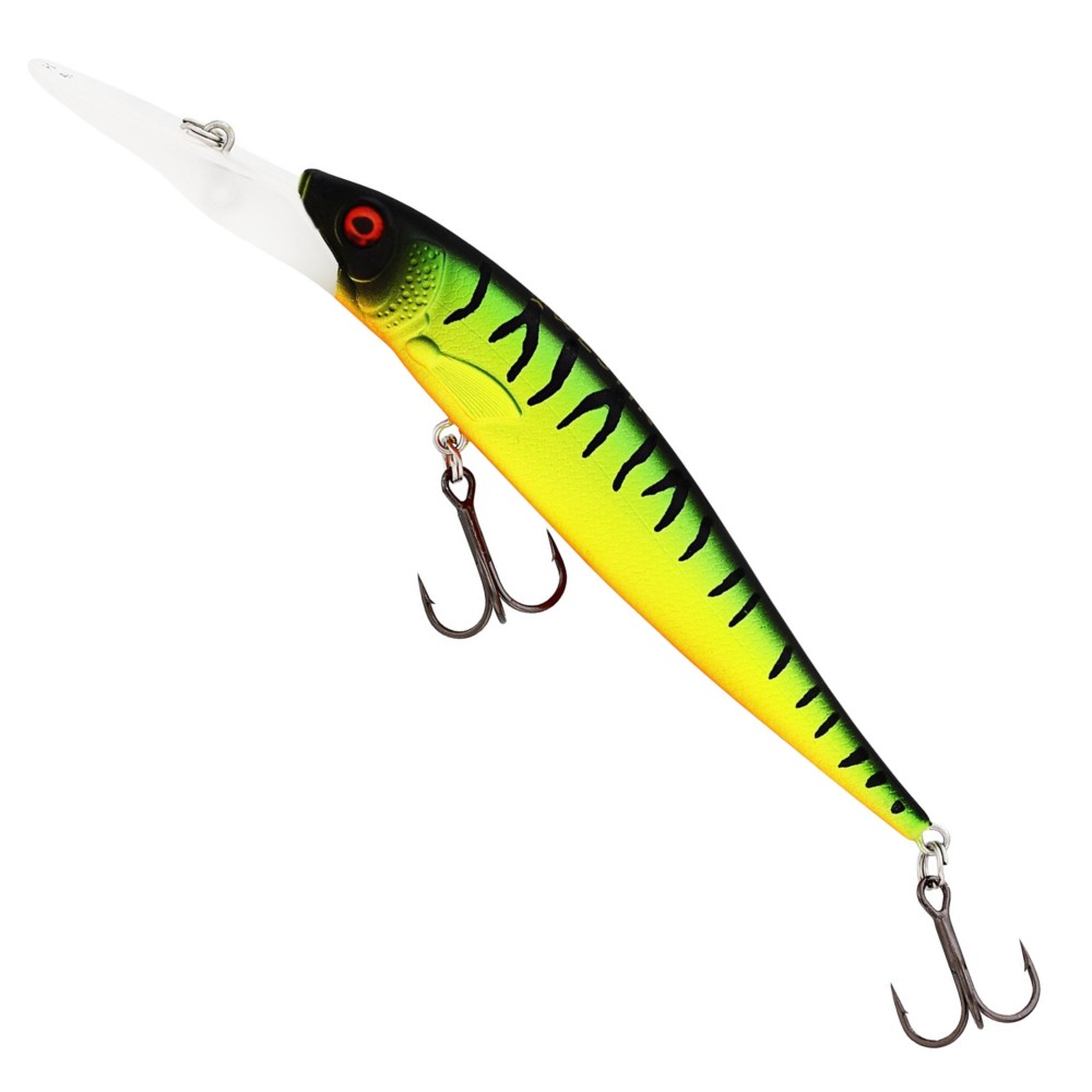 Westin Jerkbite MR Jerkbait 9cm - Wobbler Firetiger - suspending - 9cm - 9g - 1 Stück