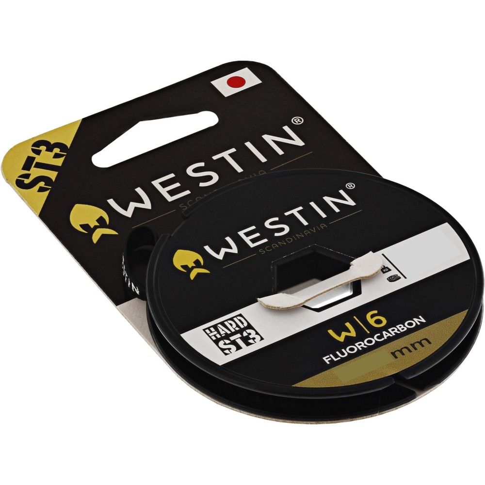 Westin W6 ST3 Fluorocarbon Clear - Vorfachschnur Clear - 0,92mm/49,2kg - 20m