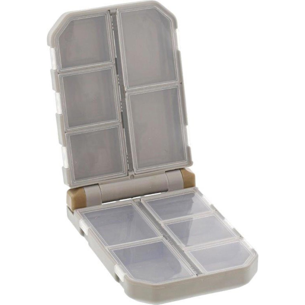 Westin W3 Terminal Tackle Box Grey/Clear - S - 10.7x7.4x3cm - 1 Stück