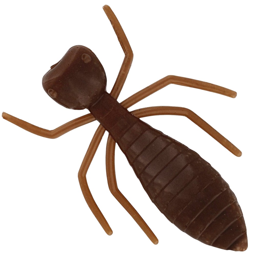 Westin Termite - Creaturebait Brown - 3,2cm - Garlic/Cheese - 10 Stück