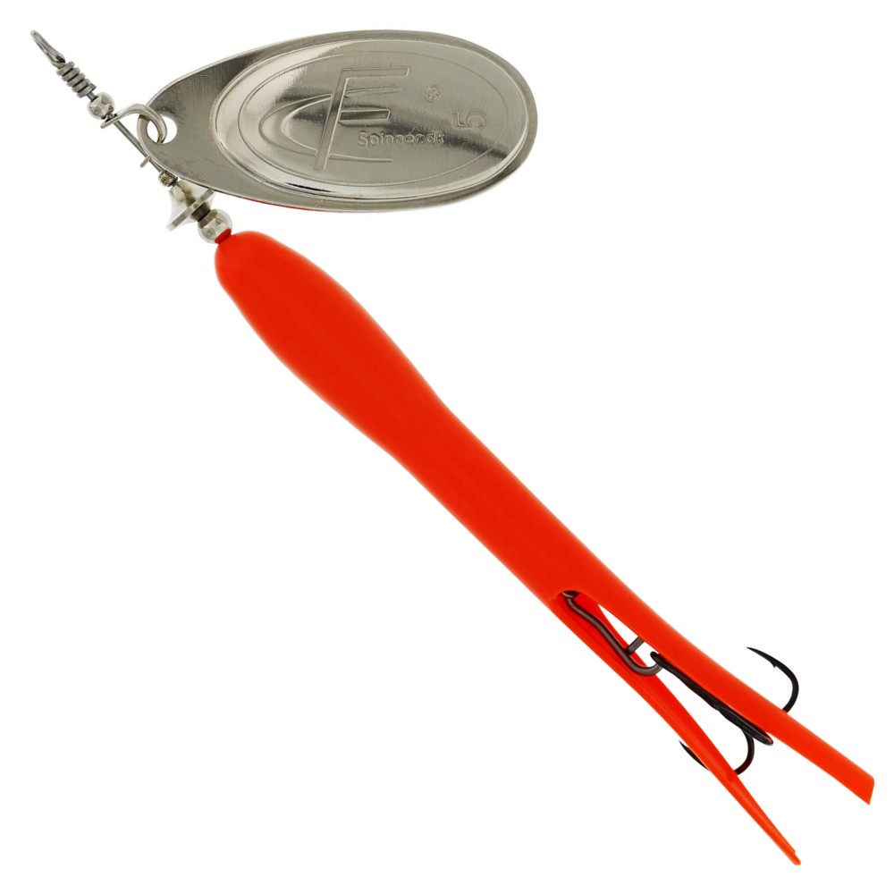 Westin FC Upstream - Spinner Flouro Orange/Silver Blade - 15g - #5 - 1 Stück