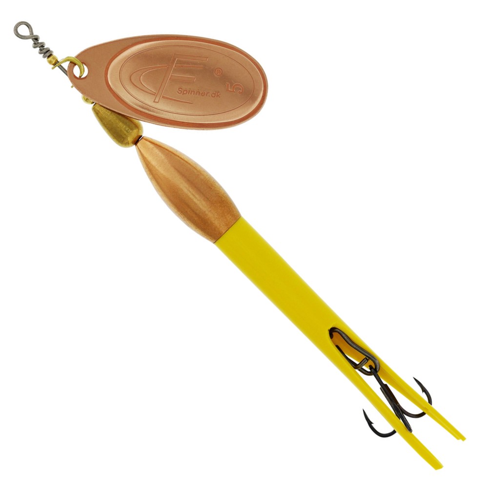 Westin FC Bullet - Spinner Flouro Yellow/Copper Blade - 40g - #5 - 1 Stück