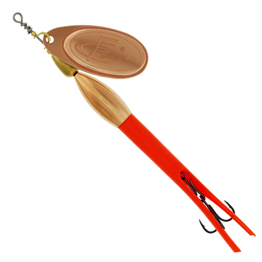 Westin FC Bullet - Spinner Flouro Orange/Copper Blade - 35g - #5 - 1 Stück