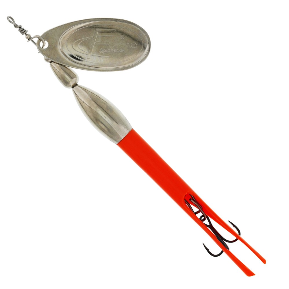Westin FC Bullet - Spinner Flouro Orange/Silver Blade - 30g - #5 - 1 Stück