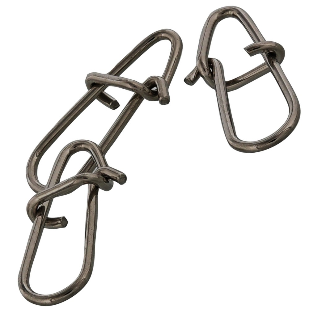 Westin Drop Snap - Einhänger Black Nickel - XL - 54kg - 10 Stück