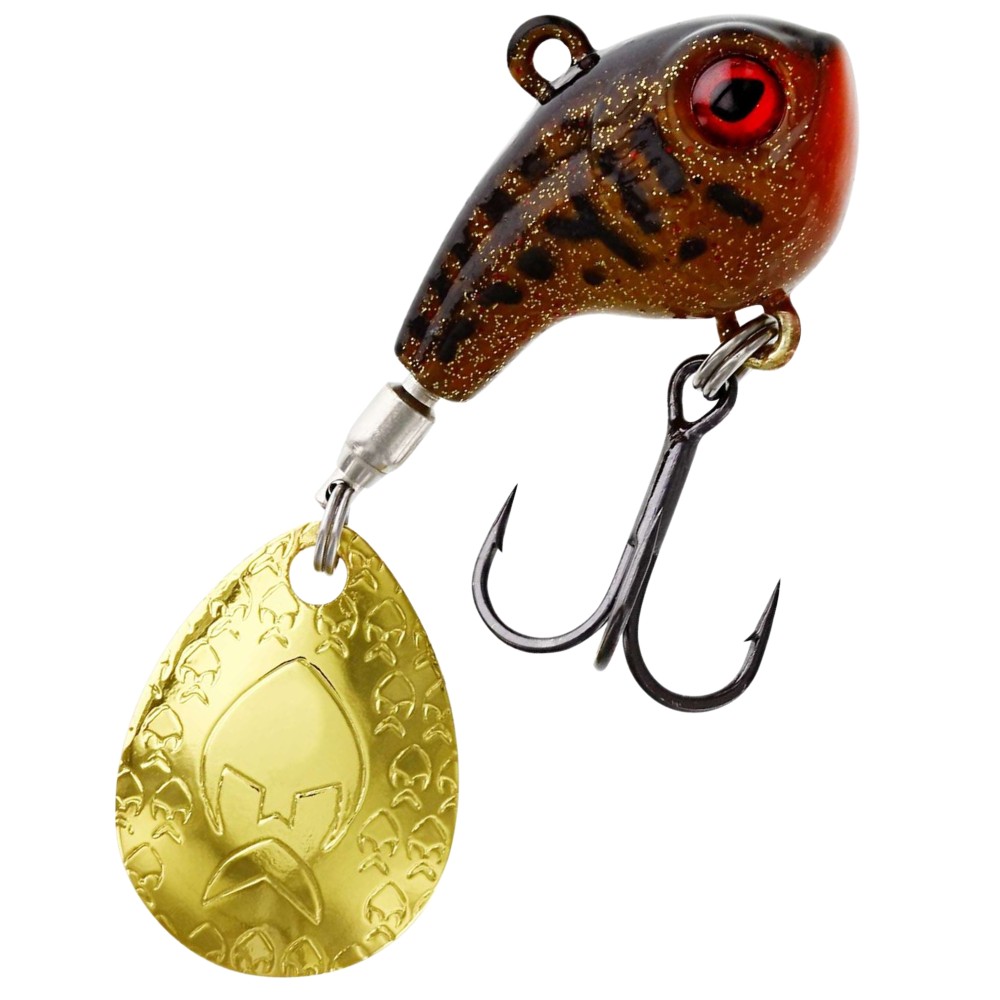 Westin Dropbite Spin Tail Jig - Jigspinner Motoroil Burbot - 3,2cm - 12g - 1 Stück