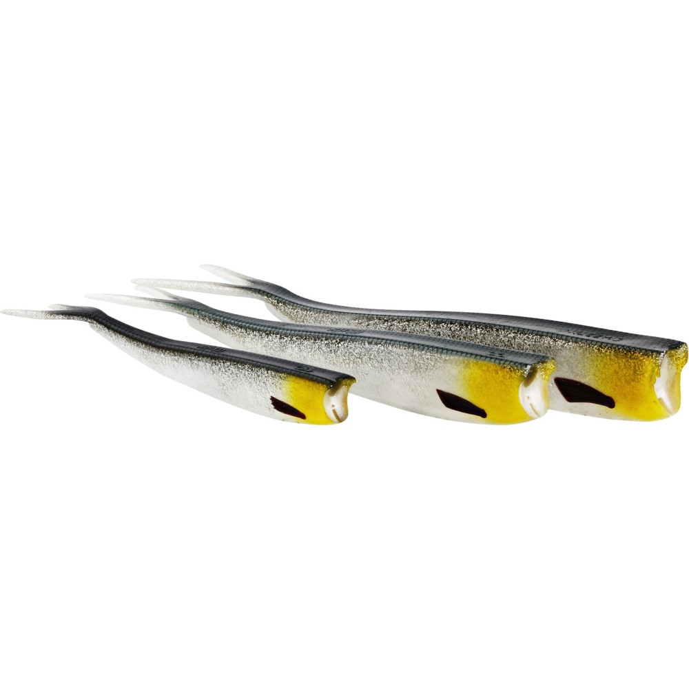Westin TwinTeez V-Tail - Gummifisch T Gold Perch - 15cm - 14g - 2 Stück