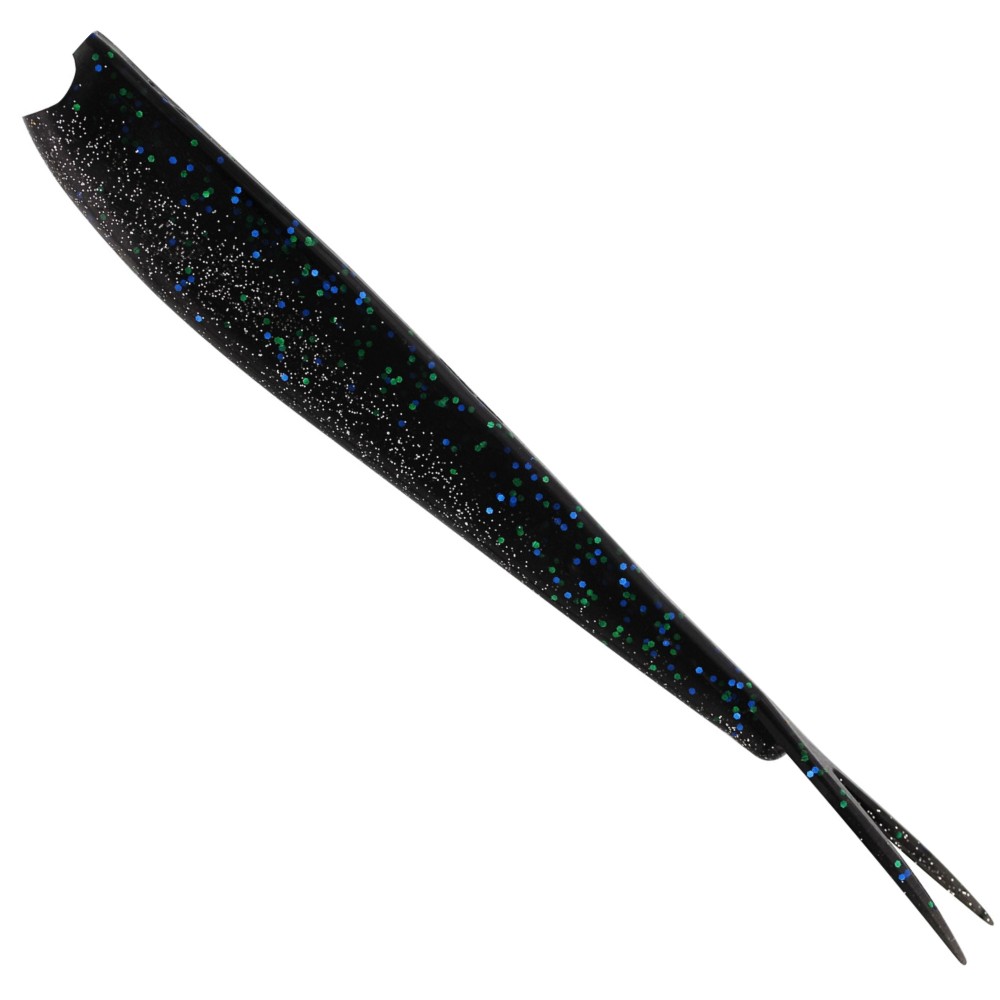 Westin TwinTeez V-Tail - Gummifisch Black Magic - 20cm - 32g - 2 Stück
