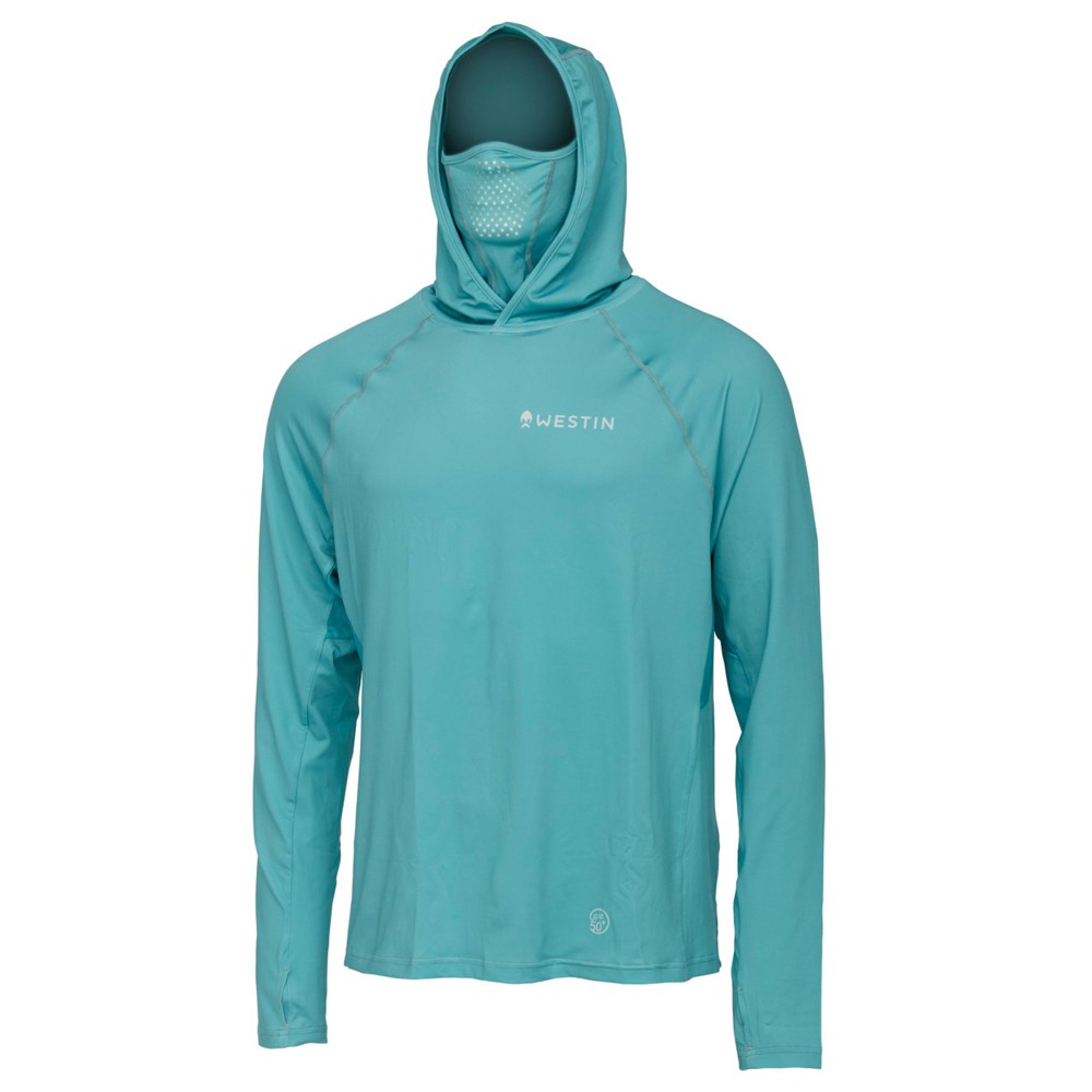 Westin Bay UPF Hoodie - UV Langarmshirt Sea Breeze - Medium