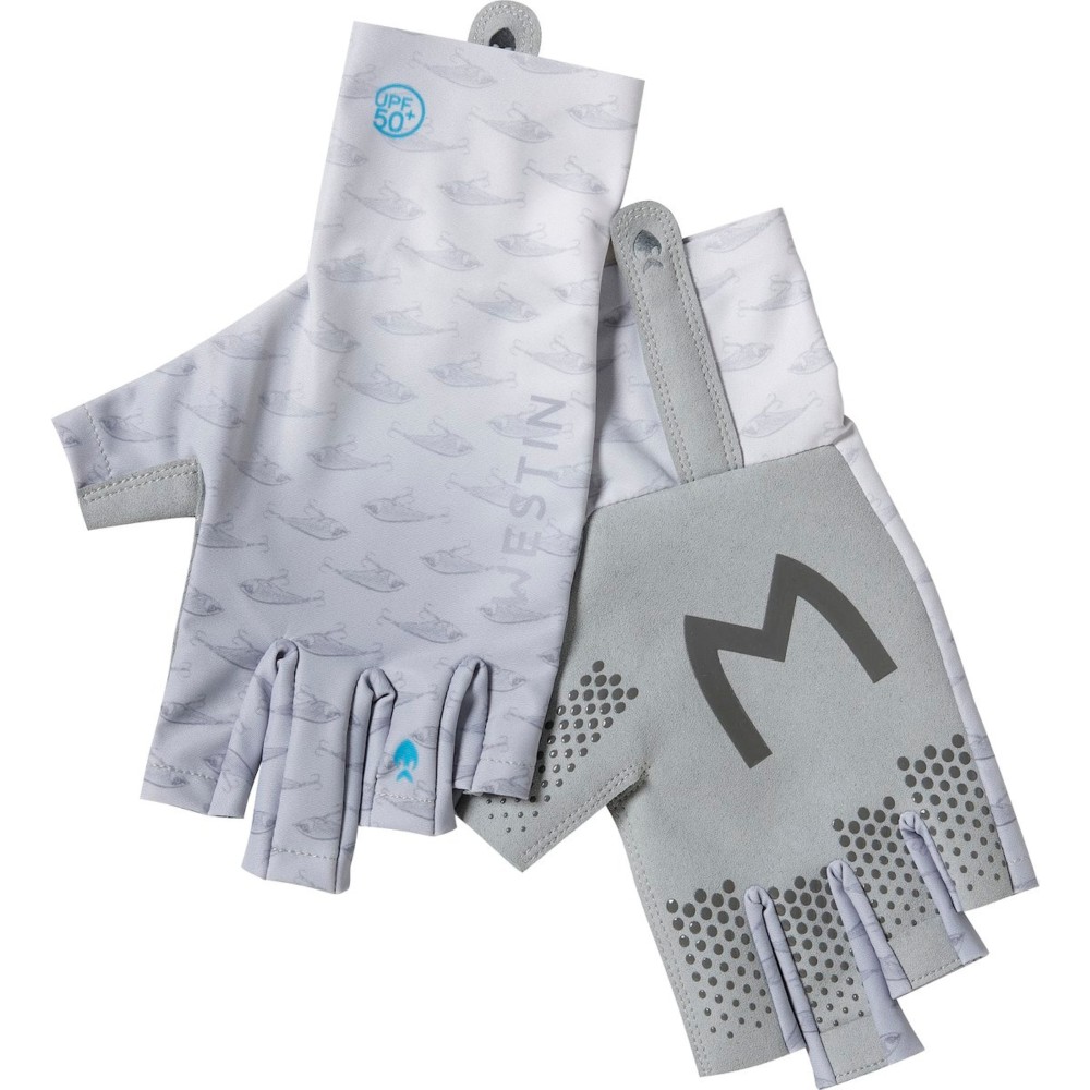Westin Solar UPF Half Finger Glove - Handschuhe Grey - XL