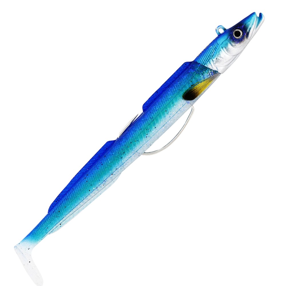 Westin Sandy Andy Weedless Jig - Sandaal Spanish Blue - 10cm - 16g - 1 Stück